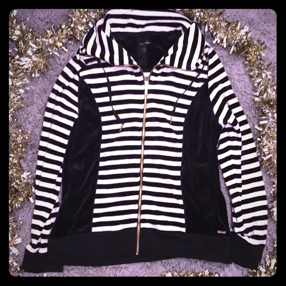 ❄️CALVIN KLEIN | WOMAN’S ZIP UP SWEATER | SIZE: XL